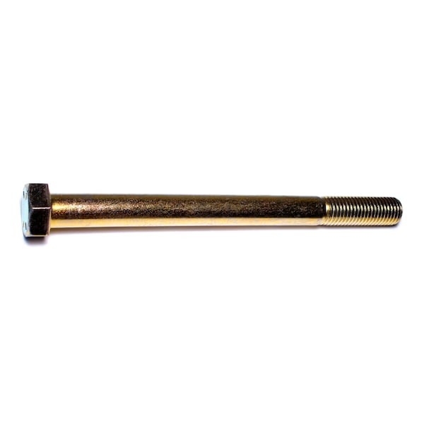 Midwest Fastener Grade 8, 3/4"-10 Hex Head Cap Screw, Zinc Yellow Steel, 9 in L, 10 PK 07600 - main